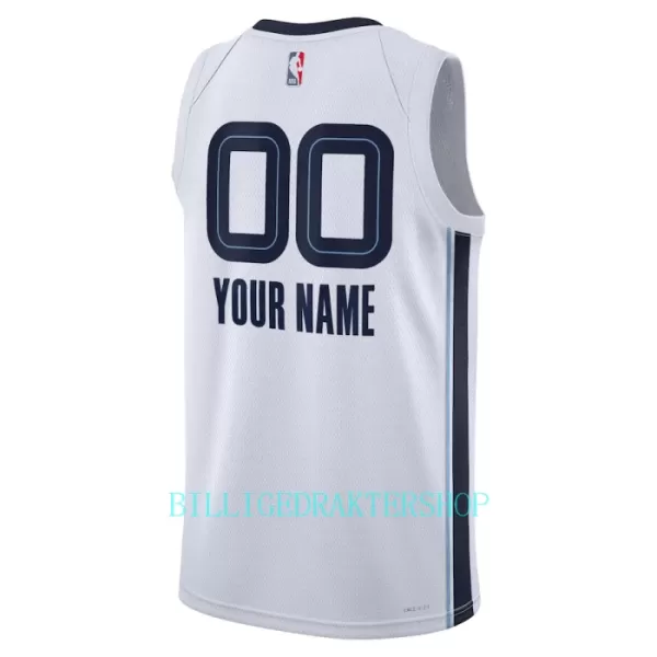 Memphis Grizzlies Trøye Association Edition 2023/2024 Swingman Hvit