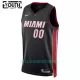 Miami Heat Trøye Barn Icon Edition 2023/2024 Swingman Svart