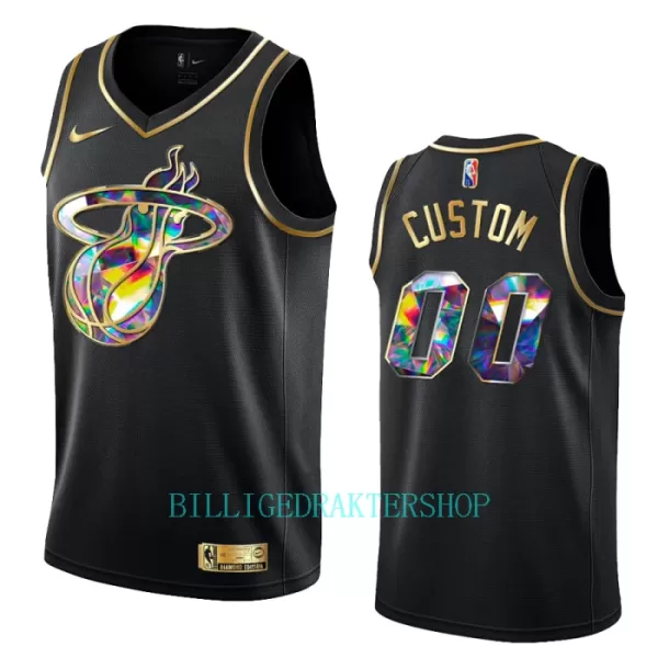 Miami Heat Trøye Diamond Edition Swingman Svart