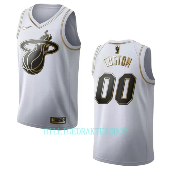 Miami Heat Trøye Golden Edition Swingman Hvit