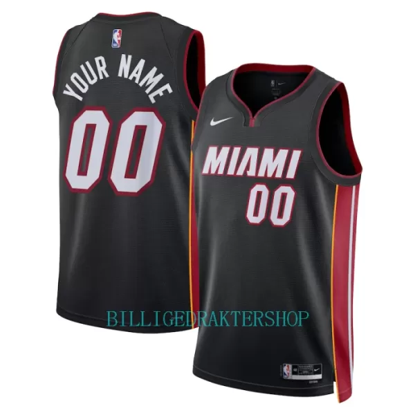 Miami Heat Trøye Icon Edition 2023/2024 Swingman Svart