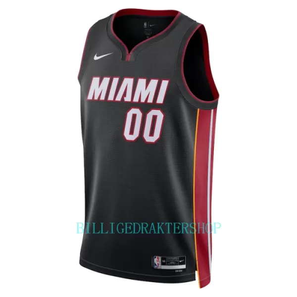 Miami Heat Trøye Icon Edition 2023/2024 Swingman Svart