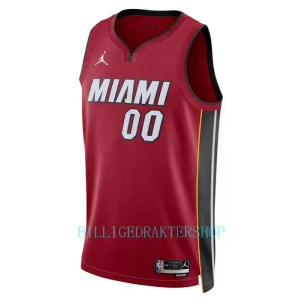 Miami Heat Trøye Statement Edition 2023/2024 Swingman Rød