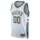 Milwaukee Bucks Trøye Association Edition 2023/2024 Swingman Hvit