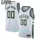 Milwaukee Bucks Trøye Barn Association Edition 2023/2024 Swingman Hvit