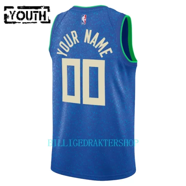 Milwaukee Bucks Trøye Barn City Edition 2023/2024 Swingman