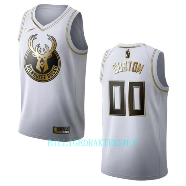 Milwaukee Bucks Trøye Golden Edition Swingman Hvit