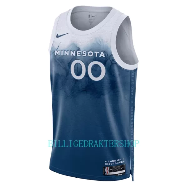 Minnesota Timberwolves Trøye City Edition 2023/2024 Swingman Blå