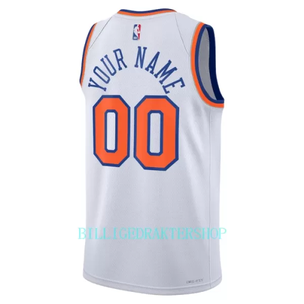 New York Knicks Trøye Association Edition 2023/2024 Swingman Hvit