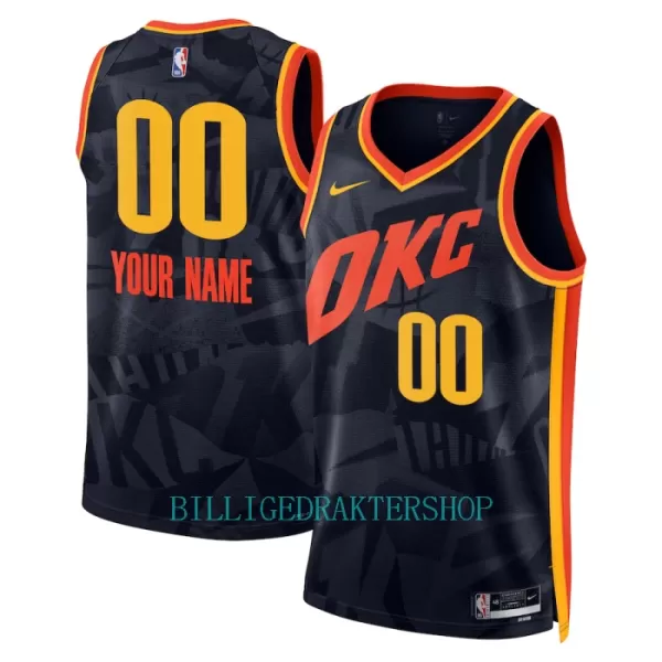 Oklahoma City Thunder Trøye City Edition 2023/2024 Swingman Navy