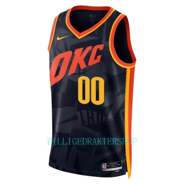 Oklahoma City Thunder Trøye City Edition 2023/2024 Swingman Navy