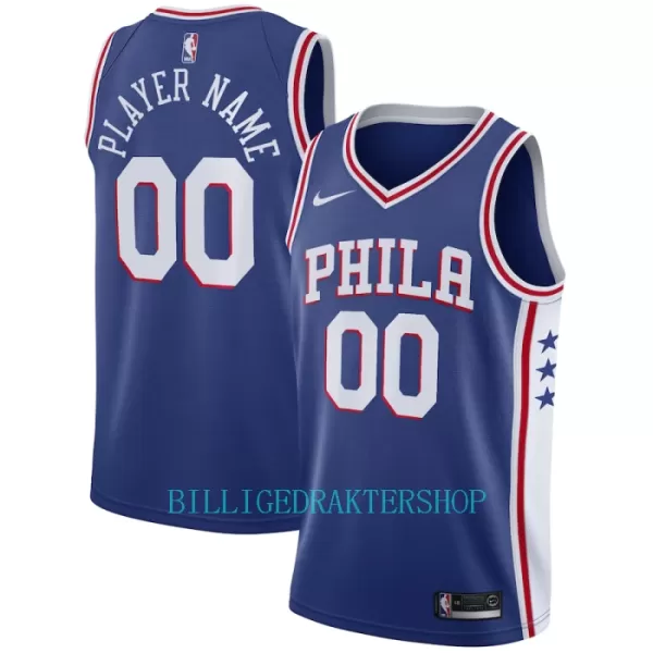 Philadelphia 76ers Trøye Icon Edition 2023/2024 Swingman Blå