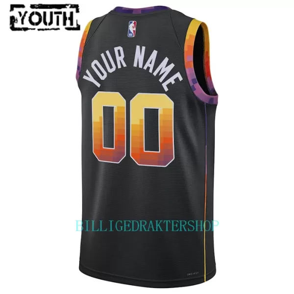 Phoenix Suns Trøye Barn Statement Edition 2023/2024 Swingman Svart