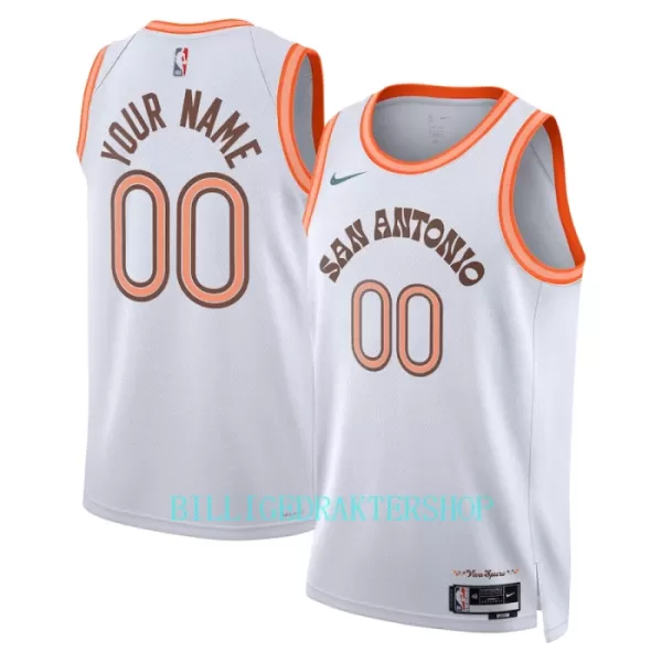 San Antonio Spurs Trøye City Edition 2023/2024 Swingman Hvit