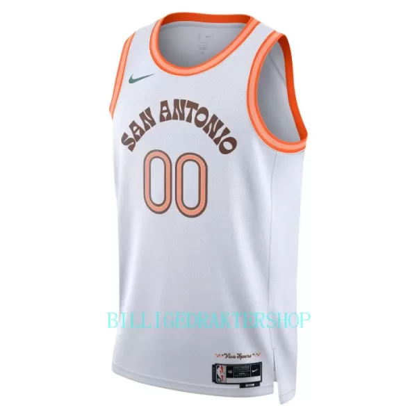 San Antonio Spurs Trøye City Edition 2023/2024 Swingman Hvit