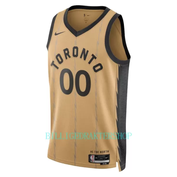 Toronto Raptors Trøye City Edition 2023/2024 Swingman Gull