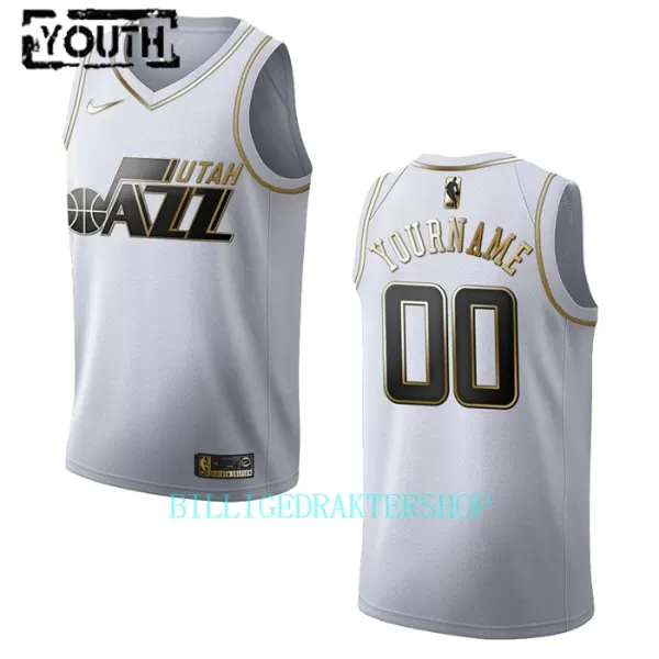 Utah Jazz Trøye Barn Golden Edition Swingman Hvit