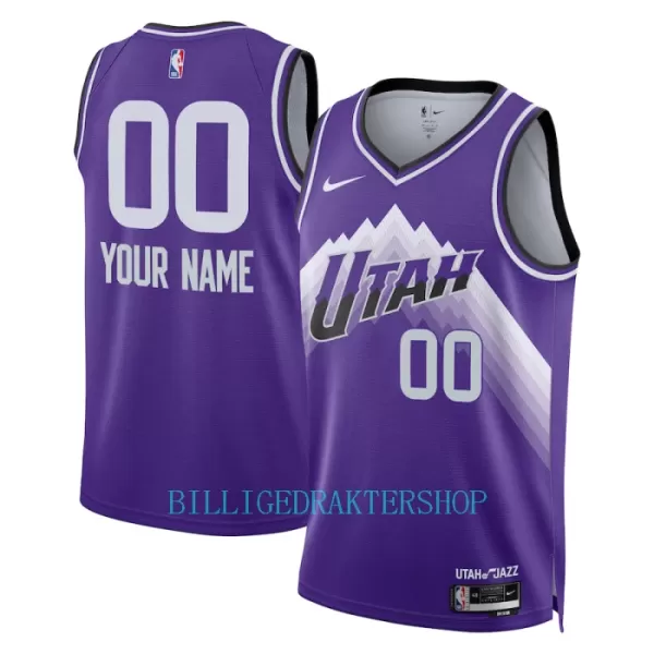 Utah Jazz Trøye City Edition 2023/2024 Swingman Lilla