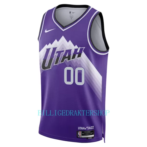 Utah Jazz Trøye City Edition 2023/2024 Swingman Lilla