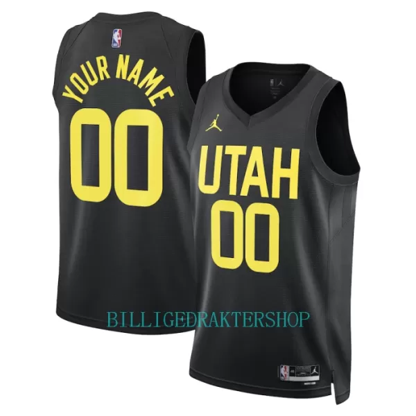 Utah Jazz Trøye Statement Edition 2023/2024 Swingman Svart