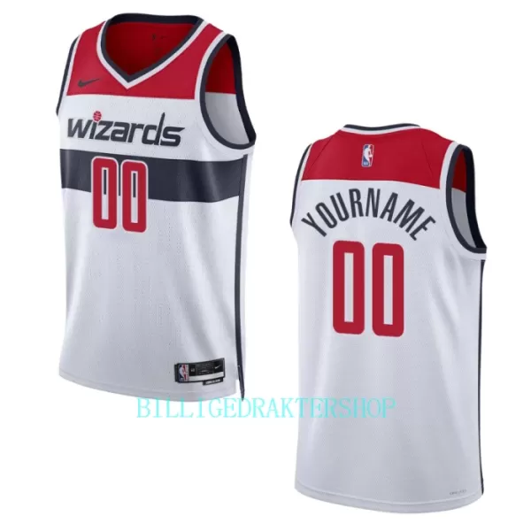 Washington Wizards Trøye Association Edition 2023/2024 Swingman Hvit