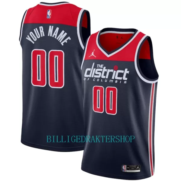 Washington Wizards Trøye Statement Edition 2023/2024 Swingman Svart