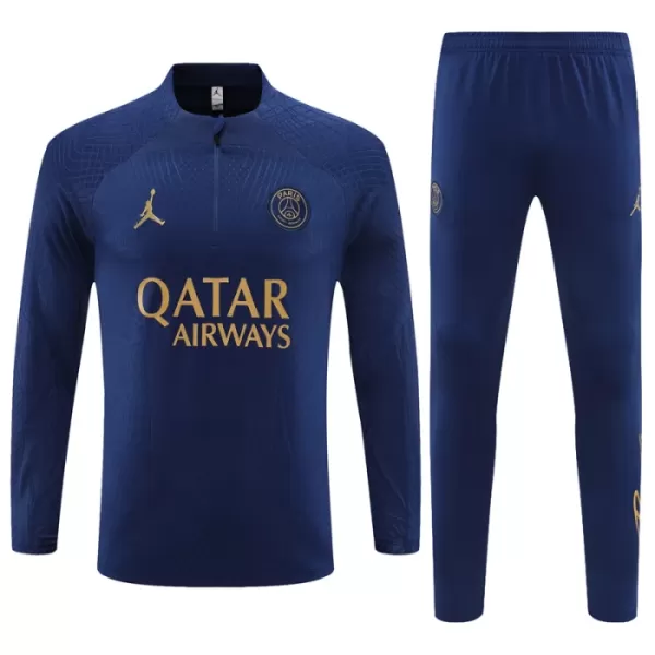 Paris Saint-Germain Trenings Collegegenser Set Barn 2023/2024 Navy