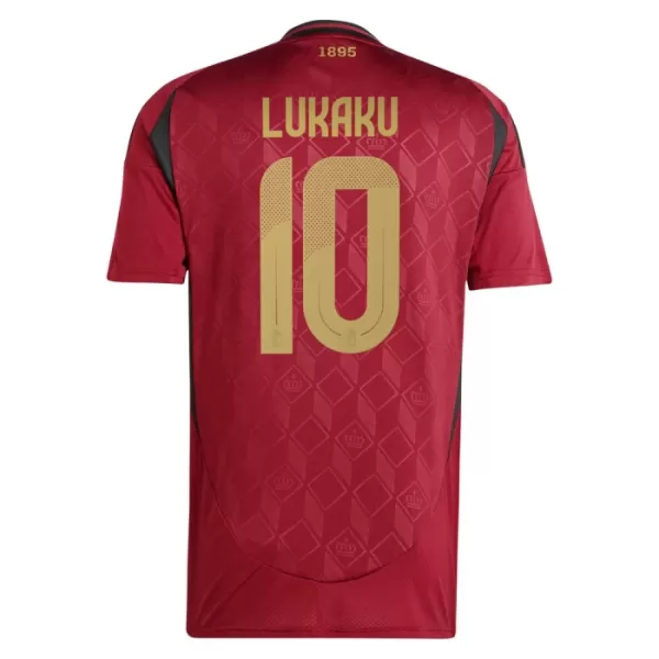 Belgia Romelu Lukaku 10 Hjemmetrøye EM 2024