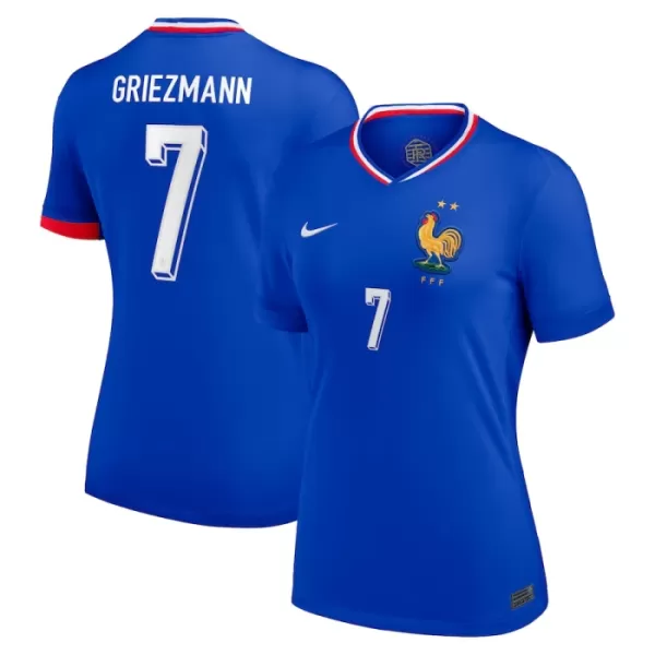 Frankrike Antoine Griezmann 7 Hjemmetrøye Dame EM 2024