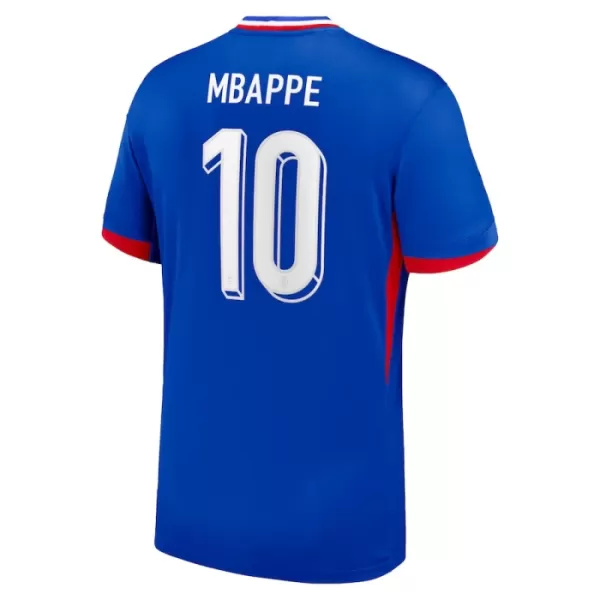 Frankrike Kylian Mbappé 10 Hjemmetrøye EM 2024