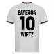 Bayer 04 Leverkusen Florian Wirtz 10 Bortetrøye 2023/2024