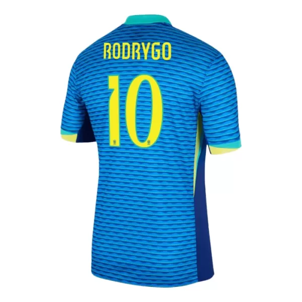 Brasil Rodrygo Goes 10 Bortetrøye 2024