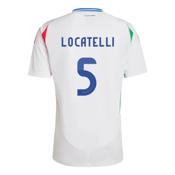 Italia Manuel Locatelli 5 Bortetrøye EM 2024