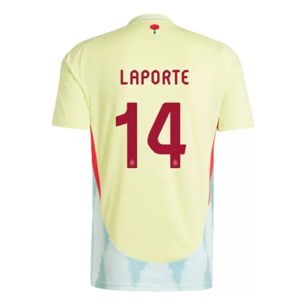 Spania Aymeric Laporte 14 Bortetrøye EM 2024