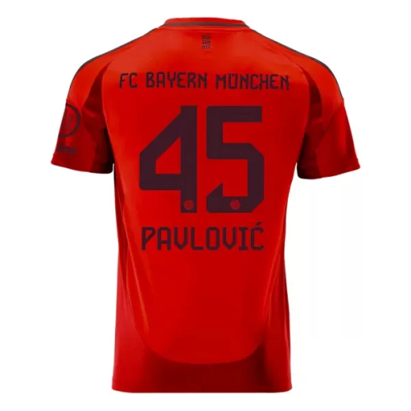 FC Bayern München Aleksandar Pavlovic 45 Hjemmetrøye 2024/2025