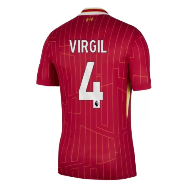 Liverpool Virgil van Dijk 4 Hjemmetrøye 2024/2025