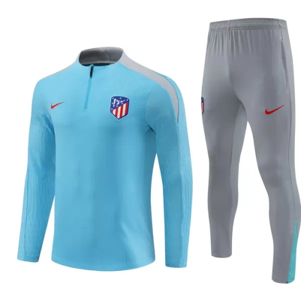 Atlético Madrid Trenings Collegegenser Set 2024/2025 Blå