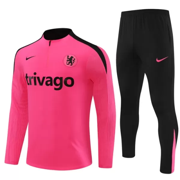 Chelsea Trenings Collegegenser Set Barn 2024/2025 Rosa