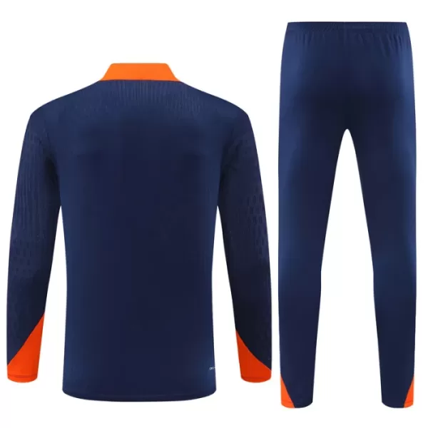 Nederland Trenings Collegegenser Set Barn 2024/2025 Navy