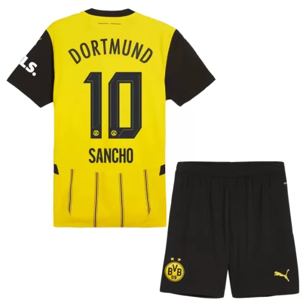 Borussia Dortmund Sancho 10 Hjemmetrøye Barn 2024/2025