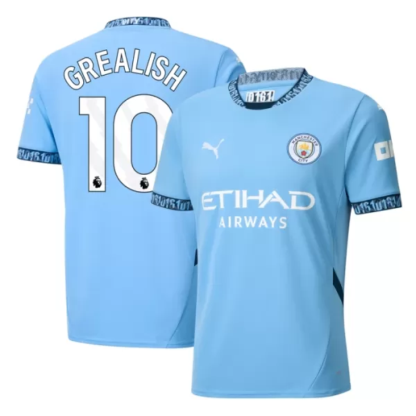 Manchester City Jack Grealish 10 Hjemmetrøye 2024/2025