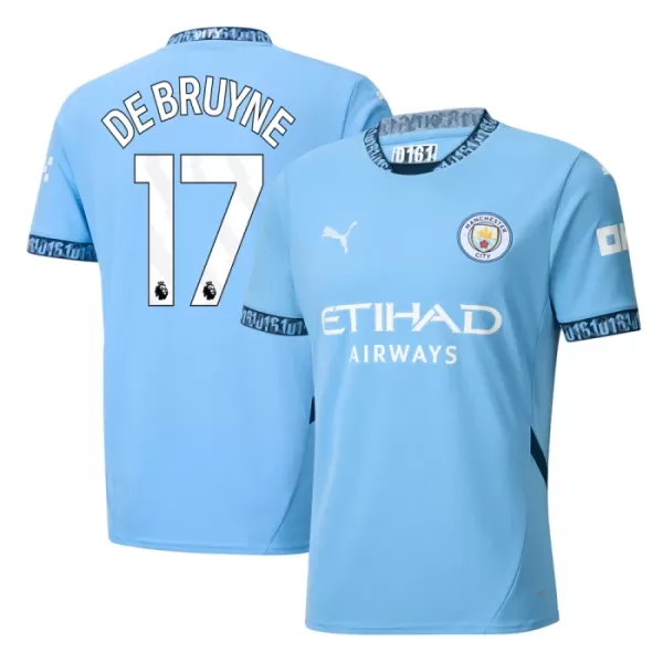 Manchester City Kevin De Bruyne 17 Hjemmetrøye 2024/2025