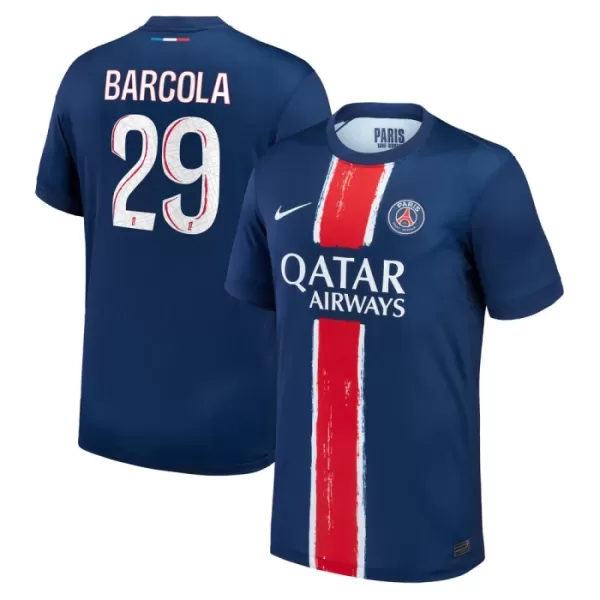 Paris Saint-Germain Bradley Barcola 29 Hjemmetrøye 2024/2025