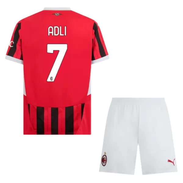 AC Milan Adli 7 Hjemmetrøye Barn 2024/2025