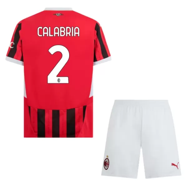 AC Milan Calabria 2 Hjemmetrøye Barn 2024/2025