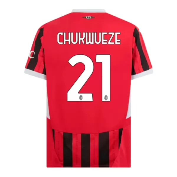 AC Milan Chukwueze 21 Hjemmetrøye 2024/2025