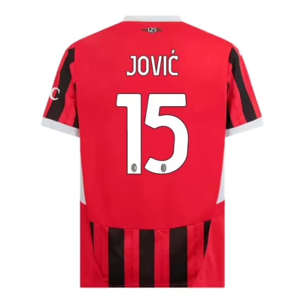 AC Milan Jovic 15 Hjemmetrøye 2024/2025