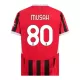 AC Milan Musah 80 Hjemmetrøye 2024/2025