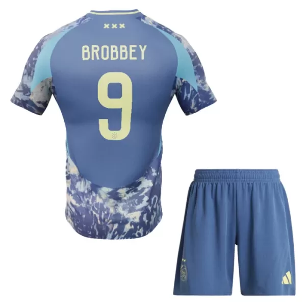 Ajax Amsterdam Brian Brobbey 9 Bortetrøye Barn 2024/2025