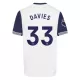 Tottenham Hotspur Alphonso Davies 33 Hjemmetrøye 2024/2025